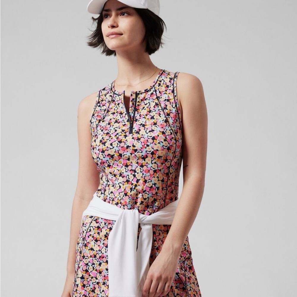 Floral Sleeveless Mini Dress